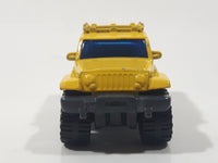 2012 Matchbox MBX Beach Jeep Rescue Concept Yellow 1:70 Scale Die Cast Toy Car Vehicle