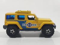 2012 Matchbox MBX Beach Jeep Rescue Concept Yellow 1:70 Scale Die Cast Toy Car Vehicle