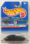 1999 Hot Wheels First Editions '38 Phantom Corsair Black Die Cast Toy Car Vehicle New in Package