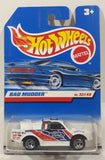 1998 Hot Wheels First Editions Bad Mudder Ford Racing Truck White Die Cast Toy Car Vehicle New in Package