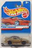 1998 Hot Wheels First Editions IROC Firebird Gold Die Cast Toy Car Vehicle New in Package