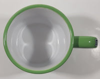 2016 Frankford Candy Mars M & M's Green 4" Tall Ceramic Coffee Mug Cup