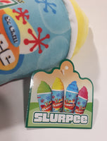 2019 7-Eleven Yellow Slurpee Shaped 10" Tall Stuffed Toy Plush New with Tags