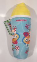 2019 7-Eleven Yellow Slurpee Shaped 10" Tall Stuffed Toy Plush New with Tags