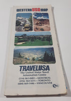 TravelUSA Western USA Road Map