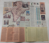 Vintage 1976 Florida Official Bicentennial 500 Years of History Road Map