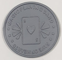 Fantasma Magic Playing Card 5 of Hearts Money Plastic Token Coin