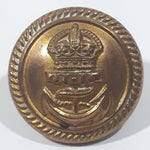 Vintage Kenning London British Royal Navy Brass Button