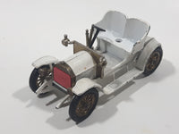 Vintage Matchbox Models of Yesteryear Y-4 1909 Opel Coupe White Die Cast Toy Car Vehicle