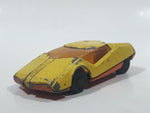 1973 Lesney Products Matchbox Superfast No. 33 Datsun 126X Yellow Orange Die Cast Toy Car Vehicle