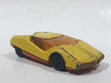 1973 Lesney Products Matchbox Superfast No. 33 Datsun 126X Yellow Orange Die Cast Toy Car Vehicle
