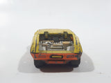 1973 Lesney Products Matchbox Superfast No. 33 Datsun 126X Yellow Orange Die Cast Toy Car Vehicle