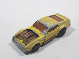 ﻿Vintage 1972 Lesney Matchbox Superfast No. 44 Boss Mustang Yellow Die Cast Toy Car Vehicle