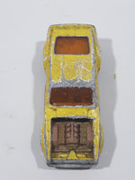 ﻿Vintage 1972 Lesney Matchbox Superfast No. 44 Boss Mustang Yellow Die Cast Toy Car Vehicle