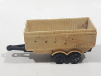 HTI Trailer White Die Cast Toy Car Vehicle