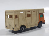 Vintage 1977 Lesney Matchbox Superfast No. 40 Bedford Horse Box Truck Orange Die Cast Toy Car Ve