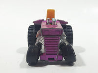 Vintage 1972 Lesney Products Matchbox No. 29 Mod Tractor Magenta Pink Die Cast Toy Car Farming Equipment Machinery Vehicle