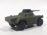 Vintage 1973 Lesney Matchbox Rolamatics No. 73 Weasel Tank Army Olive Green Die Cast Toy Car Vehicle