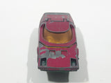 Vintage 1973 Lesney Matchbox Rolamatics No. 39 Clipper Magenta Dark Pink Die Cast Toy Car Vehicle