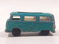 Vintage 1970 Lesney Matchbox Series Superfast No. 23 Volkswagen Camper Dormobile Blue Die Cast Toy Car Vehicle