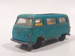 Vintage 1970 Lesney Matchbox Series Superfast No. 23 Volkswagen Camper Dormobile Blue Die Cast Toy Car Vehicle