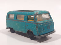 Vintage 1970 Lesney Matchbox Series Superfast No. 23 Volkswagen Camper Dormobile Blue Die Cast Toy Car Vehicle