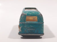 Vintage 1970 Lesney Matchbox Series Superfast No. 23 Volkswagen Camper Dormobile Blue Die Cast Toy Car Vehicle