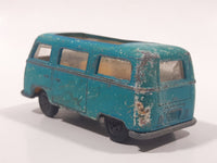 Vintage 1970 Lesney Matchbox Series Superfast No. 23 Volkswagen Camper Dormobile Blue Die Cast Toy Car Vehicle