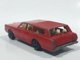 Vintage 1971 Lesney Products Matchbox Superfast No. 55 & No. 73 Mercury Commuter Station Wagon Red Die Cast Toy Car Vehicle