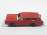 Vintage 1971 Lesney Products Matchbox Superfast No. 55 & No. 73 Mercury Commuter Station Wagon Red Die Cast Toy Car Vehicle