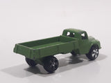 Vintage Miniature Green Truck Die Cast Toy Car Vehicle Made in Singapore