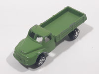 Vintage Miniature Green Truck Die Cast Toy Car Vehicle Made in Singapore