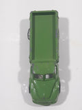 Vintage Miniature Green Truck Die Cast Toy Car Vehicle Made in Singapore