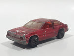 Vintage 1981 Hot Wheels Chevy Citation White Painted Red Die Cast Toy Car Vehicle