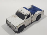 1977 Hot Wheels Flying Colors Ramblin' Wrecker Tow Truck Rig White Die Cast Toy Car Vehicle - Hong Kong