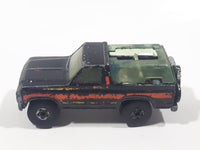 1982 Hot Wheels Ford Bronco Black Die Cast Toy Car SUV Vehicle BW Malaysia