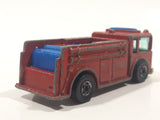 1982 Hot Wheels Fire Eater Red Fire Truck Die Cast Toy Car Vehicle - BW - Blue Lights