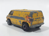 Vintage 1977 Hot Wheels Super Van Paramedic Yellow Die Cast Toy Car Vehicle BW - Hong Kong