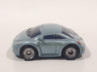 Phat Boyz New Beetle Light Blue Flat Thin Lower Rider Die Cast Toy Car Vehicle