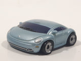 Phat Boyz New Beetle Light Blue Flat Thin Lower Rider Die Cast Toy Car Vehicle