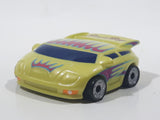 Phat Boyz Bad Boy Yellow Flat Thin Lower Rider Die Cast Toy Car Vehicle