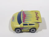 Phat Boyz Bad Boy Yellow Flat Thin Lower Rider Die Cast Toy Car Vehicle