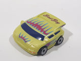 Phat Boyz Bad Boy Yellow Flat Thin Lower Rider Die Cast Toy Car Vehicle