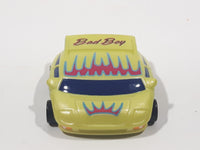 Phat Boyz Bad Boy Yellow Flat Thin Lower Rider Die Cast Toy Car Vehicle