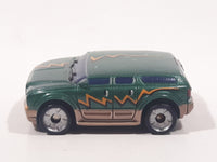 Phat Boyz 2004 Ford Motor Co SUV Green Flat Thin Lower Rider Die Cast Toy Car Vehicle