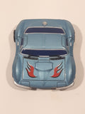 Phat Boyz Corvette Blue Flat Thin Lower Rider Die Cast Toy Car Vehicle