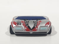 Phat Boyz Under Taker Silver Flat Thin Lower Rider Die Cast Toy Car Vehicle