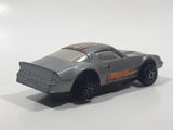 Vintage 1978 Hot Wheels Scorchers Camaro Z-28 Silver Pull Back Friction Motorized Die Cast Toy Car Vehicle