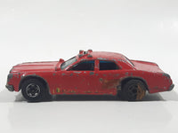 1981 Hot Wheels Fire Chaser Red Die Cast Toy Car Firefighting Rescue Emergency Vehicle - BW - Raised Hong Kong