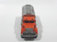 1981 Hot Wheels Peterbilt Tanker Truck California Construction Company Die Cast Toy Car Vehicle